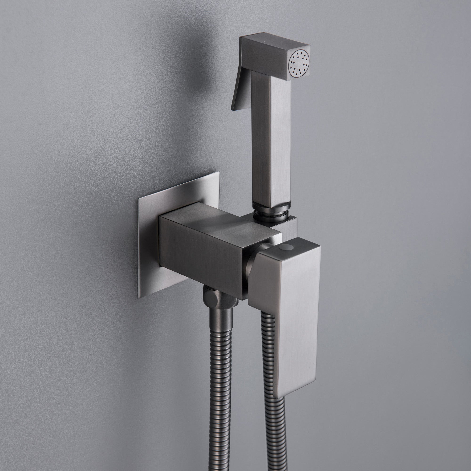 Handheld Bidet Sprayer for Toilet, Brass Baby Cloth Diaper Sprayer Kit with Hose Brass Valve