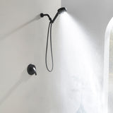 Wall Mounted Adjustable High Pressure 7-Spray Settings Filtered Handheld Shower with Valve