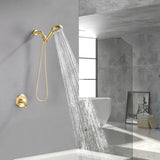 Wall Mounted Adjustable High Pressure 7-Spray Settings Filtered Handheld Shower with Valve
