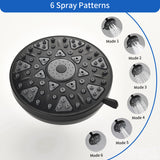 5Inch Tub Shower Faucet Set with 6-Spray Shower Head Wall Mounted Shower Trim Kit with Diverter Bath Spout