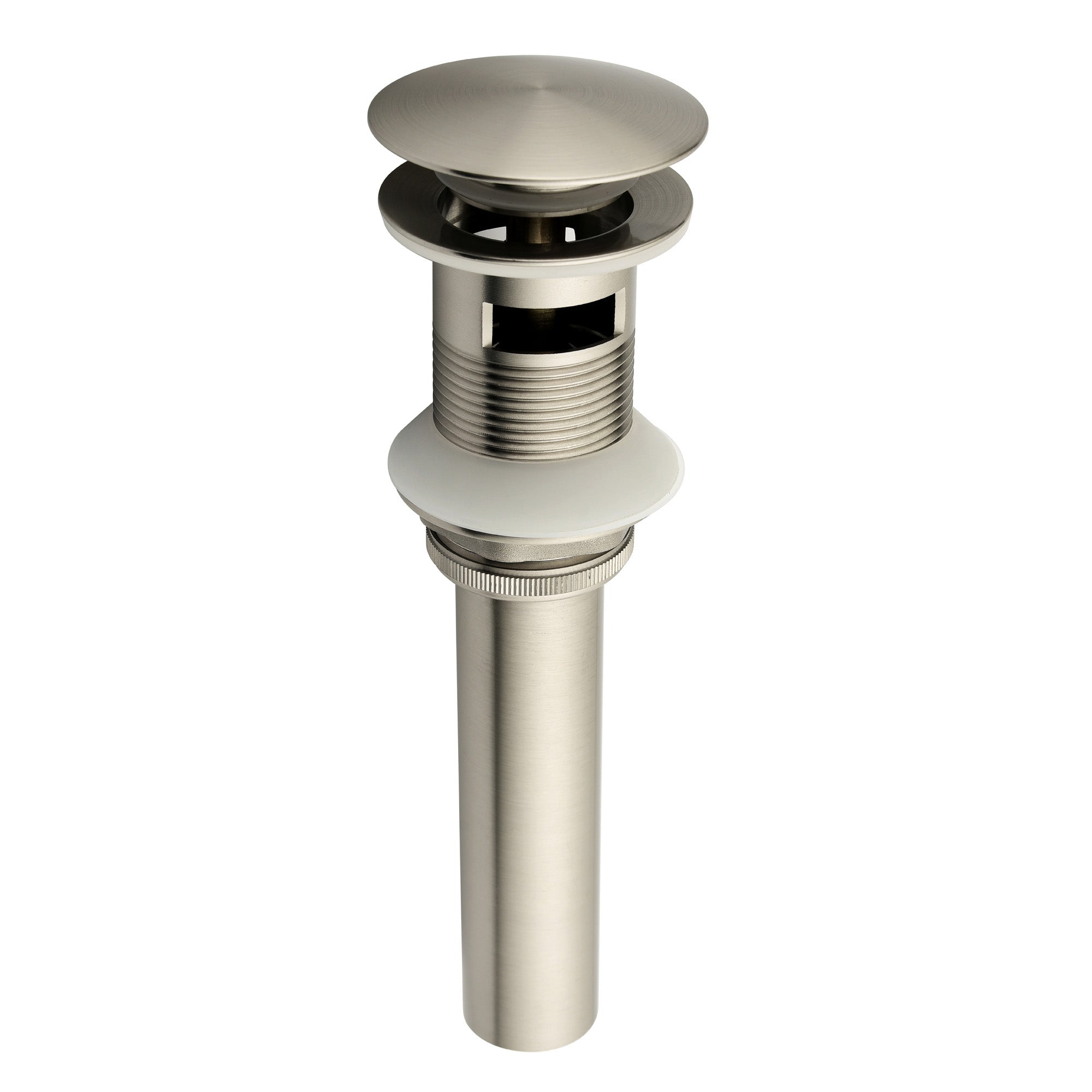 SHAMANDA Brass Bathroom Sink Drain, Vessel Vanity Sink Pop Up Drain Stopper with Overflow Lavatory Drain Assembly