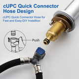 360° rotation Bathroom Faucet  3 Hole 2 Handle Sink Faucet
