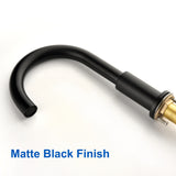Bathroom Vanity Sink Faucet 3 Holes, Mordern 2 Handle 8 Inch Widespread Bathroom Lavatory