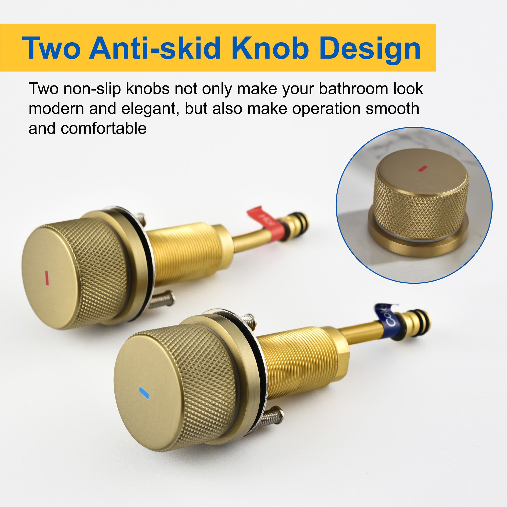 Waterfall Bathroom Tub Filler, Bathtub Faucet 3 Holes, Deck Mount Roman Tub Faucet