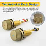 Waterfall Bathroom Tub Filler, Bathtub Faucet 3 Holes, Deck Mount Roman Tub Faucet