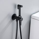 Bidet Sprayer for Toilet, Stainless Steel Handheld Sprayer Attachment with hose for Feminine Wash, Baby Diaper Cloth Washer and Shower Sprayer for Pet, Wall or Toilet Mount