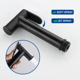 Bidet Sprayer for Toilet, Stainless Steel Handheld Sprayer Attachment with hose for Feminine Wash, Baby Diaper Cloth Washer and Shower Sprayer for Pet, Wall or Toilet Mount