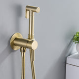 Bidet Sprayer for Toilet, Stainless Steel Handheld Sprayer Attachment with hose for Feminine Wash, Baby Diaper Cloth Washer and Shower Sprayer for Pet, Wall or Toilet Mount