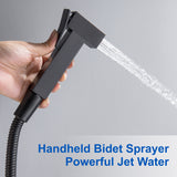 Handheld Bidet Sprayer for Toilet, Brass Baby Cloth Diaper Sprayer Kit with Hose Brass Valve