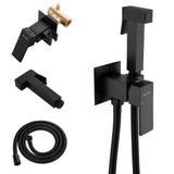 Handheld Bidet Sprayer for Toilet, Brass Baby Cloth Diaper Sprayer Kit with Hose Brass Valve