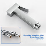 Handheld Bidet Sprayer for Toilet, Brass Baby Cloth Diaper Sprayer Kit with Hose Brass Valve