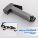 Handheld Bidet Sprayer for Toilet, Brass Baby Cloth Diaper Sprayer Kit with Hose Brass Valve