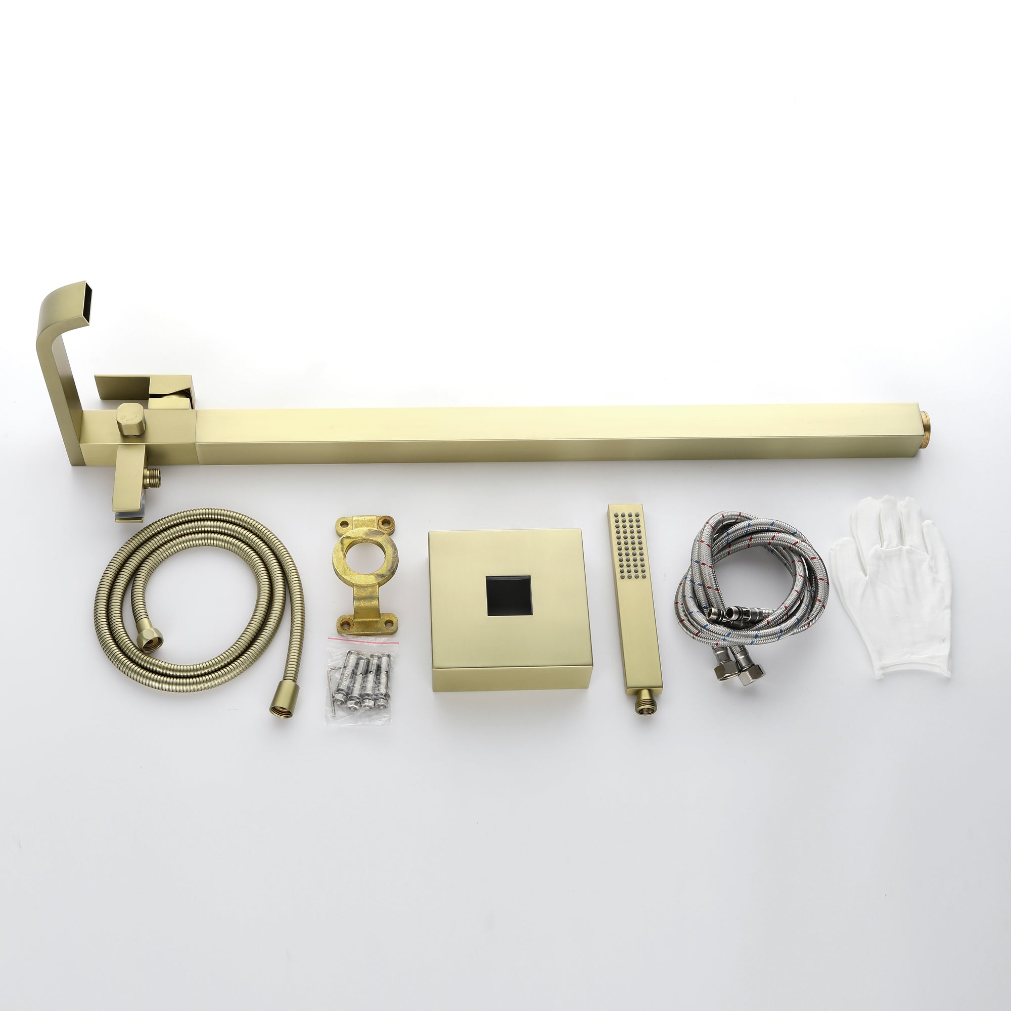 Brass Freestanding Bathtub Faucet with Hand Shower