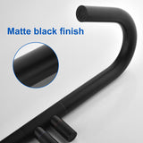 Freestanding Tub Filler Bathtub Faucet Black Floor Mounted Faucets