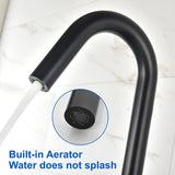 Freestanding Tub Filler Bathtub Faucet Black Floor Mounted Faucets