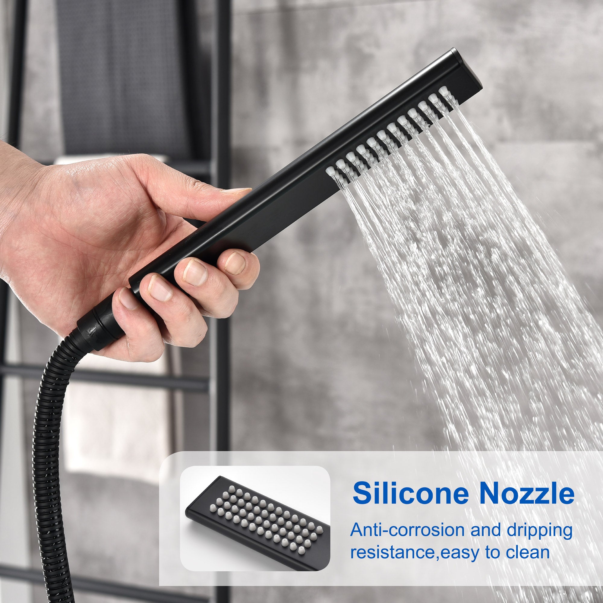 Freestanding Bathtub Faucet with Handheld Shower