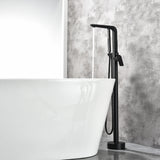 Freestanding Bathtub Faucet with Handheld Shower