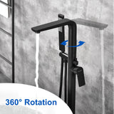 Freestanding Bathtub Faucet with Handheld Shower