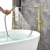 Freestanding Bathtub Faucet with Handheld Shower