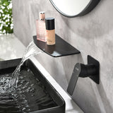 Waterfall faucet for bathtubs and washbasins Wall Mount