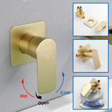 Wall Mount Tub Filler Waterfall Bathtub Faucet High Flow Bath Filler Faucet with Extra Long Spout Bathroom Faucets with Rough-in Valve Trim kit