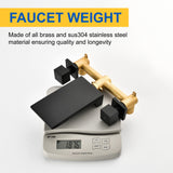Waterfall Faucet Wall Mount,2 Handles Bathroom Waterfall Tub Faucet, Wall Mount Bathtub Filler