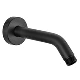 Shower Arm with Flange 6 Inches Wall Mount Replacement Angle Shower Head Arm Wall-Mounted For Fixed Shower Head & Handheld Showerhead