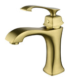 Single Hole Handle Vanity Faucet for RV Lavatory Vessel