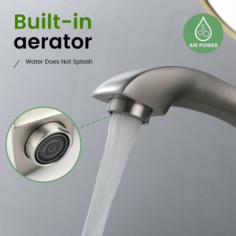 Single Hole Handle Vanity Faucet for RV Lavatory Vessel
