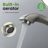 Single Hole Handle Vanity Faucet for RV Lavatory Vessel