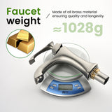 Single Hole Handle Vanity Faucet for RV Lavatory Vessel