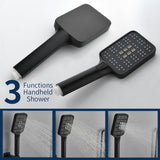 Waterfall Bathtub , Shower System with Sprayer, Shower Faucets Sets Complete, Single Handle Brass Tub Shower Faucet Set