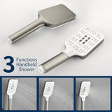 Waterfall Bathtub , Shower System with Sprayer, Shower Faucets Sets Complete, Single Handle Brass Tub Shower Faucet Set