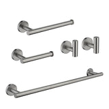 Bathroom Accessories Set, Includes 18-Inch Bath Towel Bar, 5-Piece, Durable SUS304 Stainless Steel