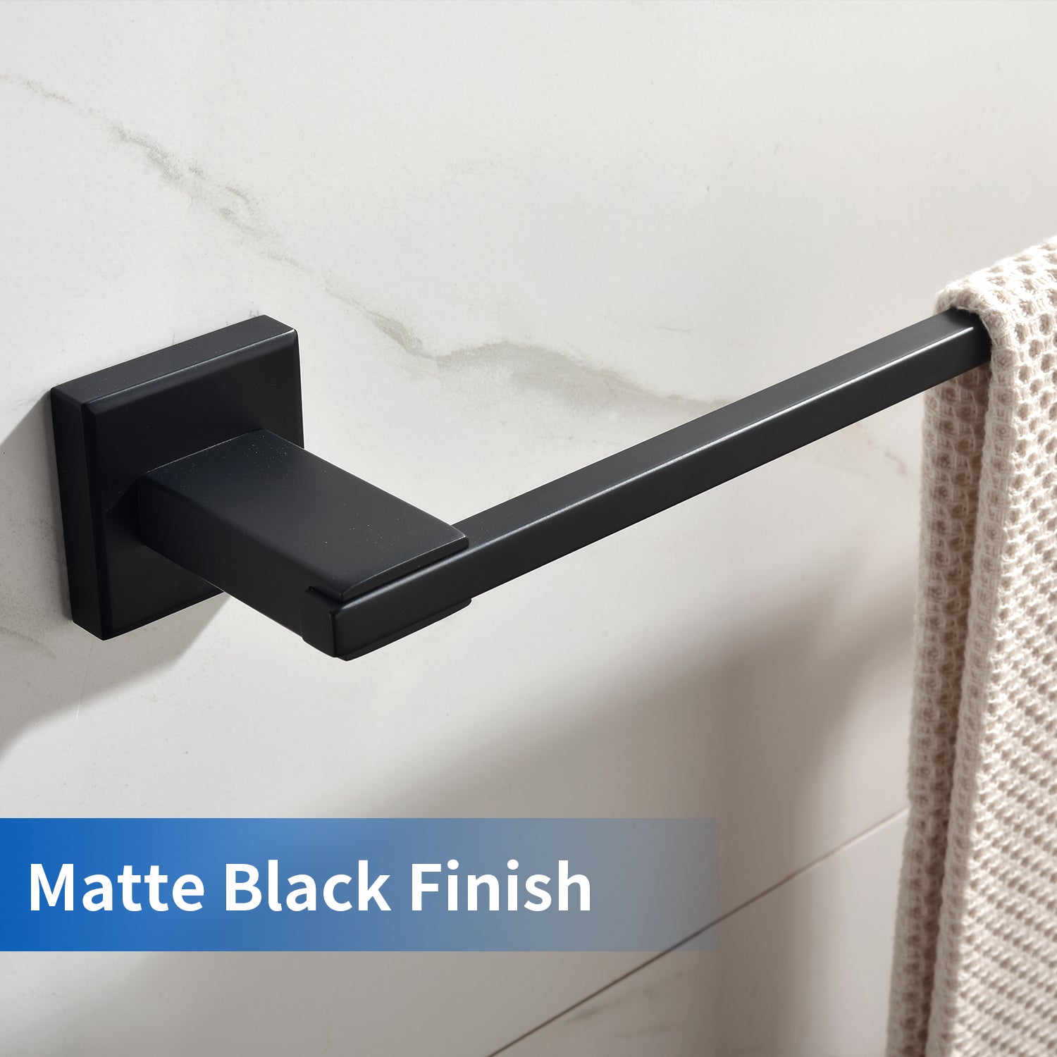 Bathroom Towel Bar Sets 4-Piece Bathroom Hardware Set Stainless Steel Bath Accessories Kit Wall Mounted