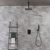 Ceiling Mount Shower System, 10-Inch Bathroom Luxury Rain Mixer Shower