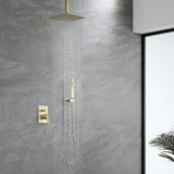 Ceiling Mount Shower System, 10-Inch Bathroom Luxury Rain Mixer Shower