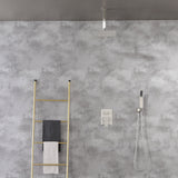 Ceiling Mount Shower System, 10-Inch Bathroom Luxury Rain Mixer Shower
