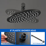 Round Shower Faucets Sets Complete, Single Function Shower