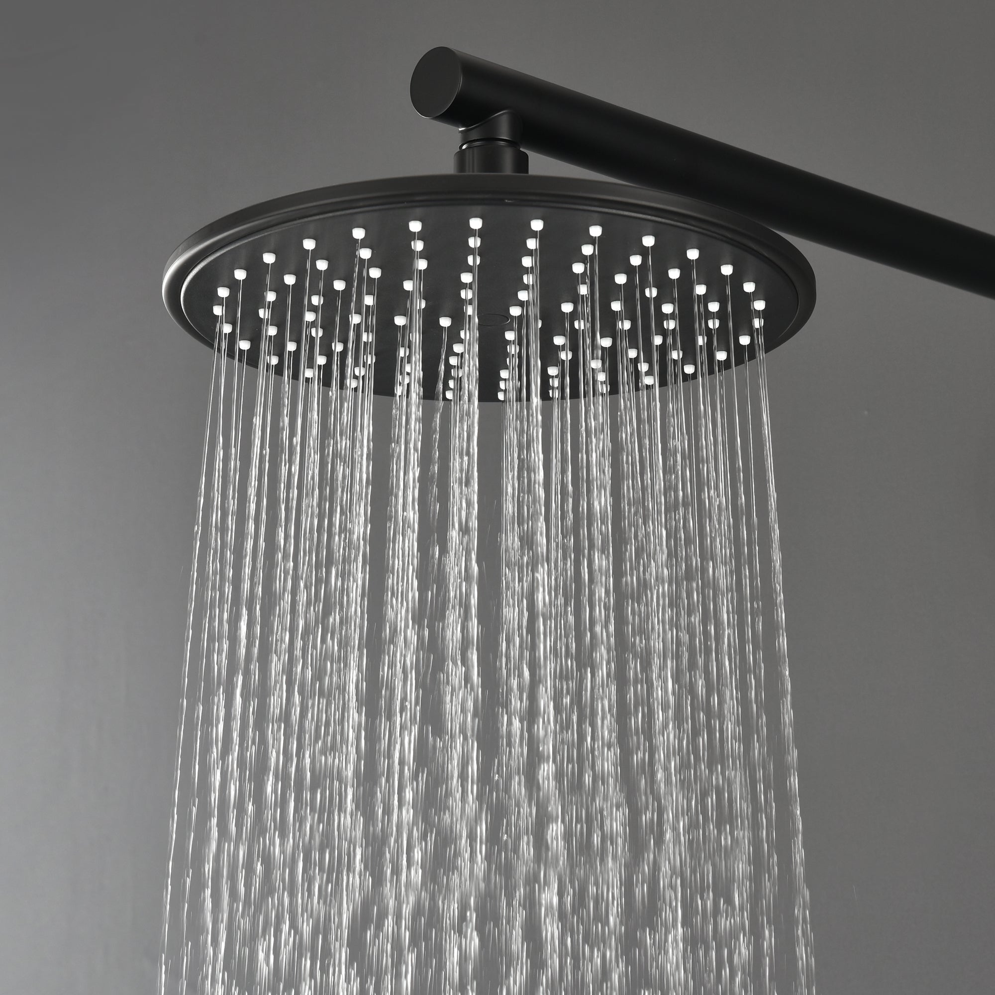 Round Shower Faucets Sets Complete, Single Function Shower
