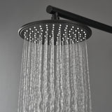 Round Shower Faucets Sets Complete, Single Function Shower