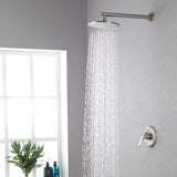 Round Shower Faucets Sets Complete, Single Function Shower