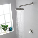 Round Shower Faucets Sets Complete, Single Function Shower