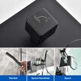Waterfall Tub Faucet Wall Mount Roman Tub Filler