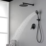 Shower System, Shower Faucets Sets Complete with High Pressure 10" Rain Shower Head and 5-Setting Handheld Shower Head