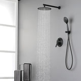 Shower System, Shower Faucets Sets Complete with High Pressure 10" Rain Shower Head and 5-Setting Handheld Shower Head