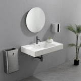 24 Inch Round Bathroom LED Lighted Mirror, Wall Mounted Vanity Makeup Mirror with Lights, 3 Colors Dimmable Brightness, IP54 Waterproof, Smart Touch Switch, Anti-Fog Circle Mirror