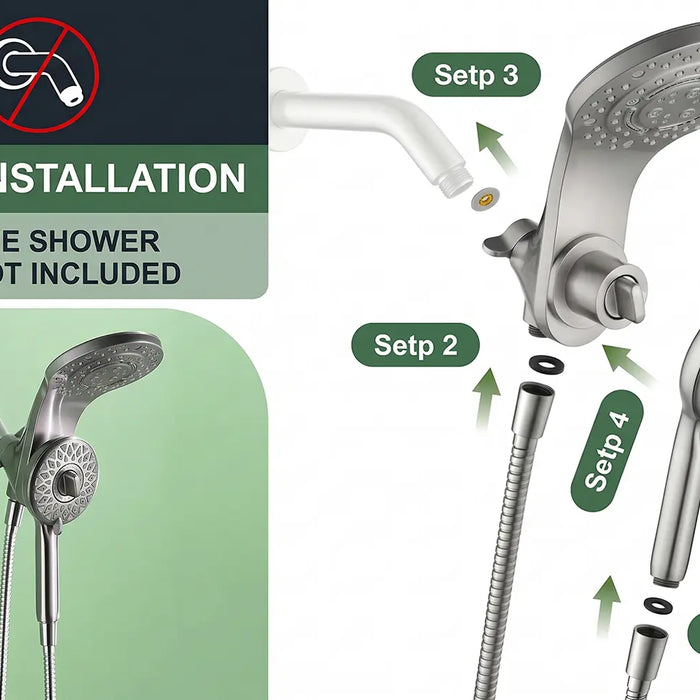 Can I Install a Magnetic Shower Head on My Existing Shower Arm?