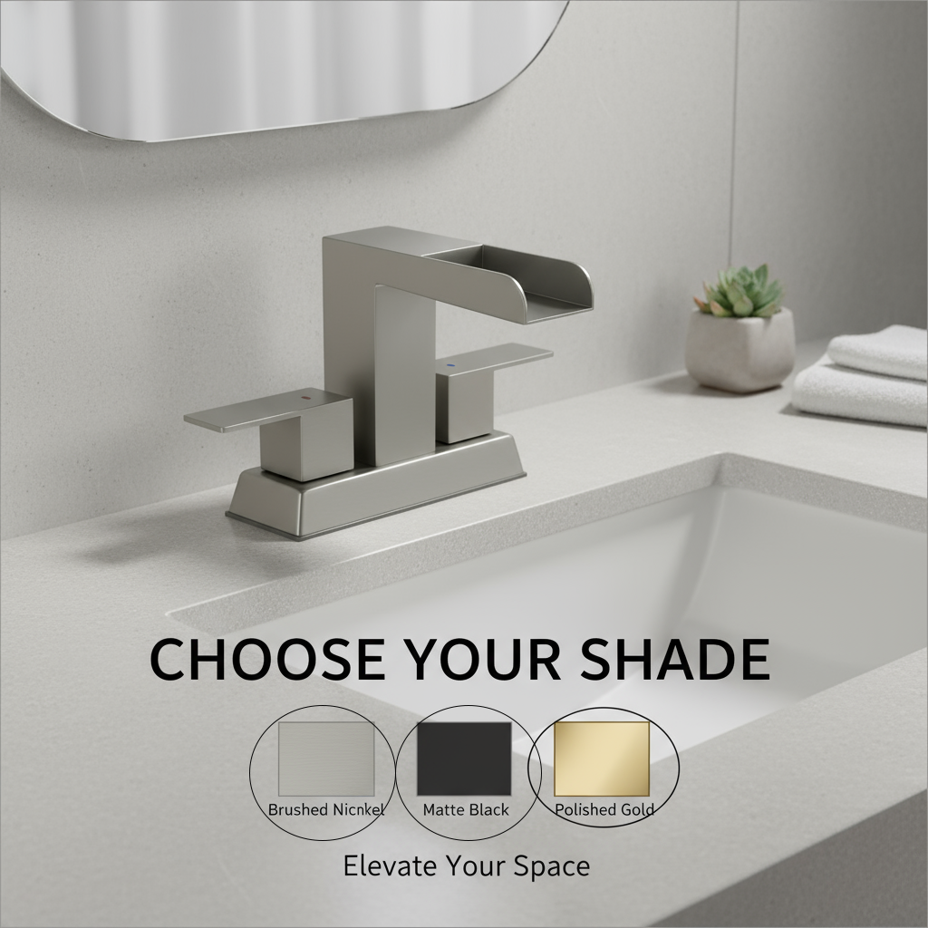 Why the 4-Inch Centerset Faucet is the Smart & Stylish Choice for Your Bathroom？