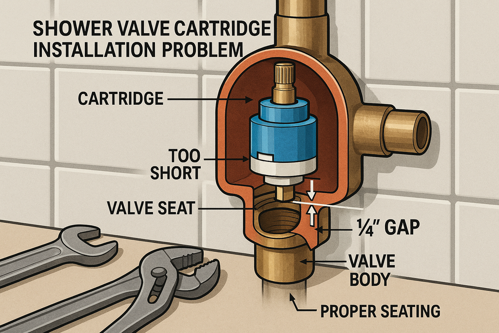 Extend Your Shower Valve Core: A Simple DIY Fix for Short Faucet Connections